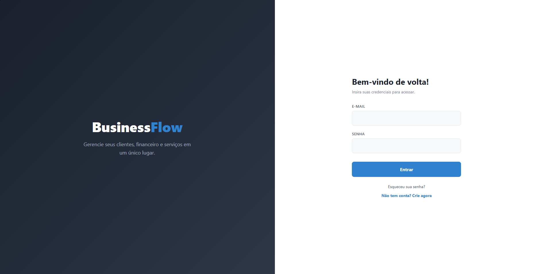 BusinessFlow Dashboard